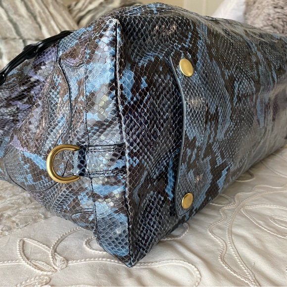 Coach RARE Vintage Exotic Python Satchel Limited Edition - Picture 6 of 17